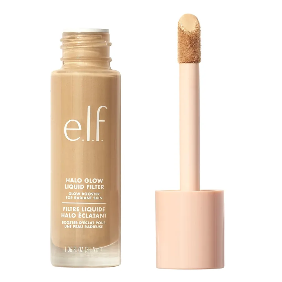 e.l.f. Halo Glow Liquid Filter, 5 Medium/Tan